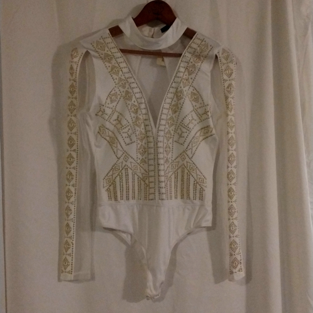 Forever 21 white Bodysuit